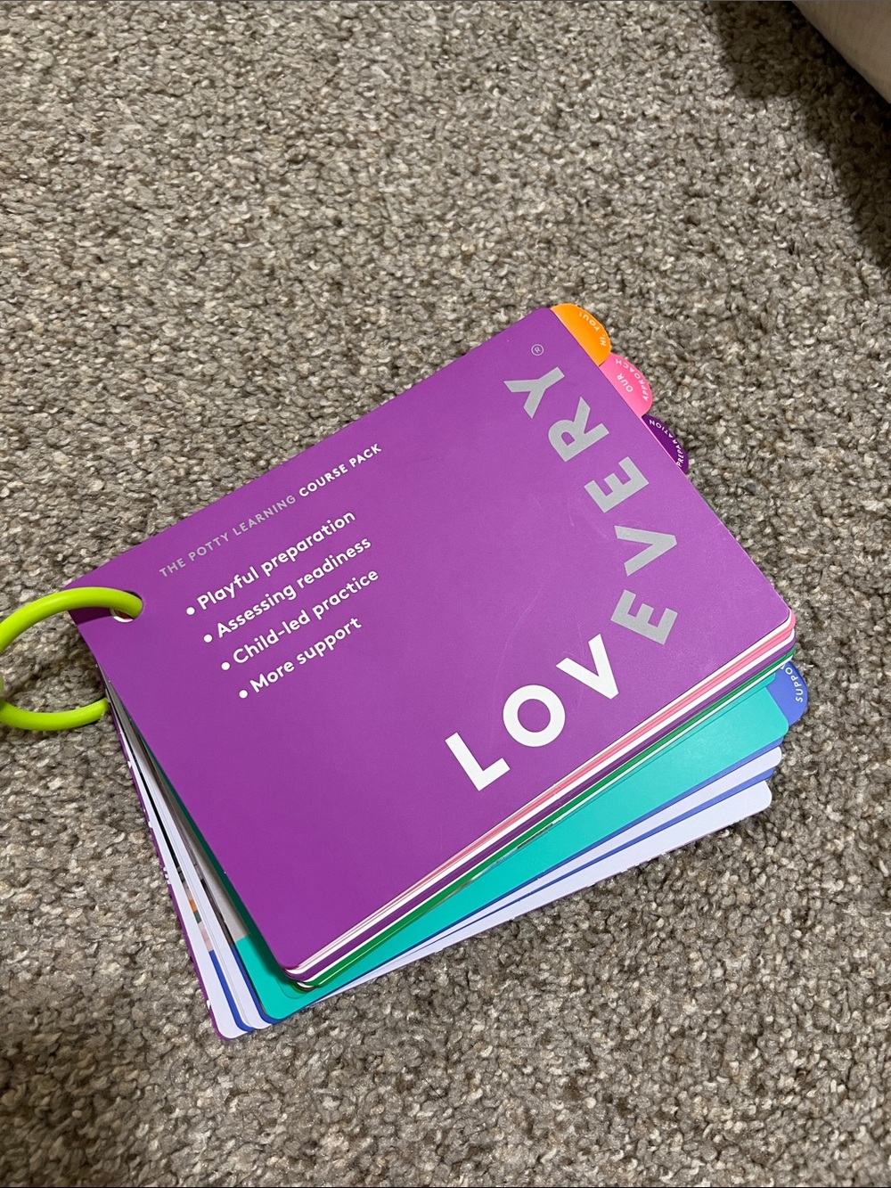 Lovevery Potty Training Course Book